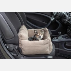 Bils�de / transportseng beige