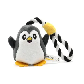 Baby pingvin med reb 