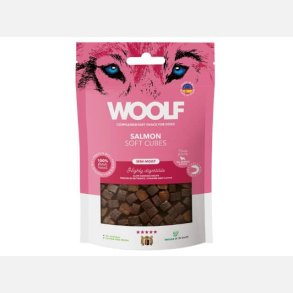 Woolf Soft Cubes Salmon 100 g.