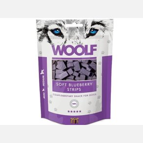Woolf Soft Blueberry strips 100 g.