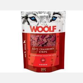 Woolf Soft Cranberry strips 100 g.