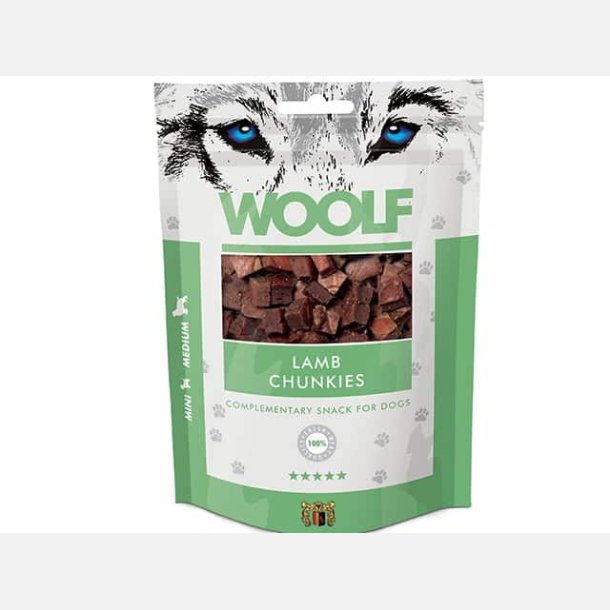 Woolf Lamb Chunkies 100 g.