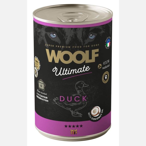 Ultimate v�dfoder, duck with coconut oil 400 g.