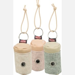 Hundeposedispenser i canvas og l�der