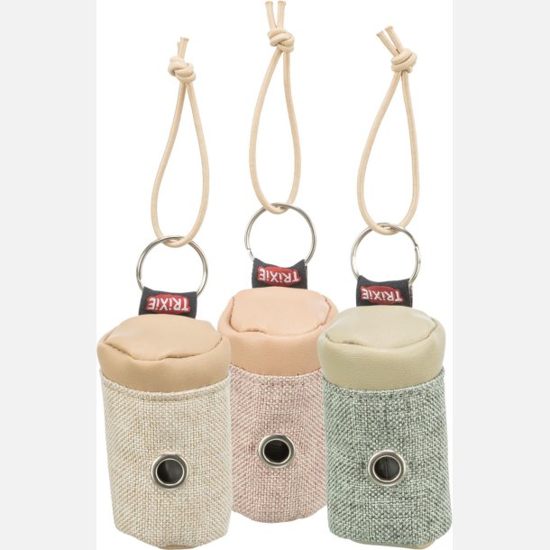 Hundeposedispenser i canvas og l�der