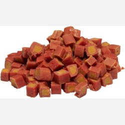 Soft beef cubes (oksek�d fyldt med laks og torsk)
