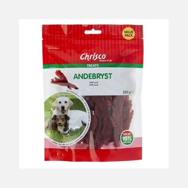 Andebryst 200 g.