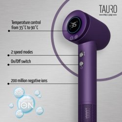F�nt�rrer - Ionic pet coat dryer lilla