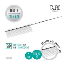 Comb with tail 19,3 cm.