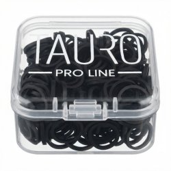 Pet Hair Elastic Rubber Bands 150 pcs. Black