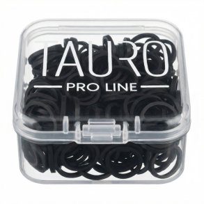 Pet Hair Elastic Rubber Bands 150 pcs. Black