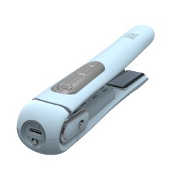 Tr�dl�s coat straightener with negative ion technology, light blue, USB