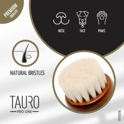 Prestige Powder Brush - natural wool, 4.5 x 5.5 cm.