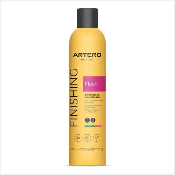 Flash Glans &amp; Finish Spray til alle pelstyper 300 ml.