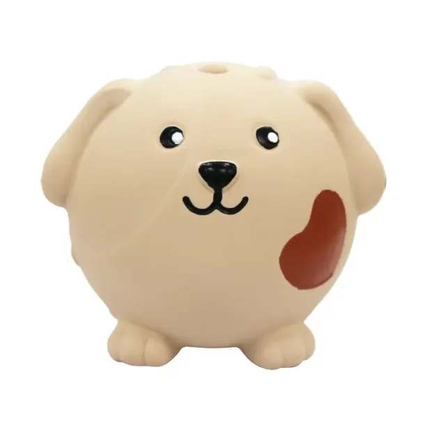 Latex hunde bold 9 cm.