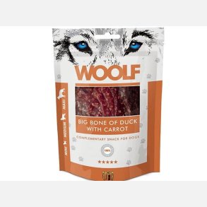 Woolf Big Bone of Duck with Carrot 100 g.