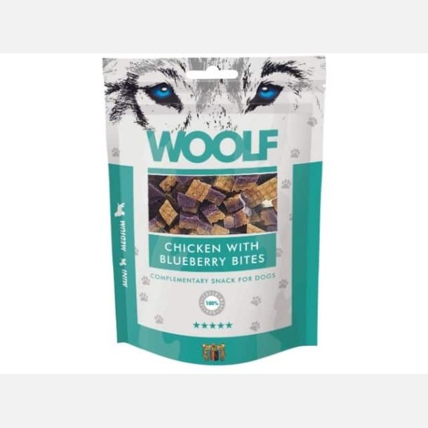 Woolf Chicken with Blueberry bites 100 g.