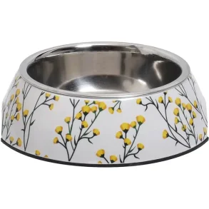 Fleur hvid sk�l 450 ml. 