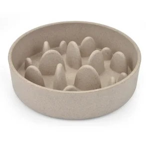 Slow feeder bambus sk�l 14 cm.