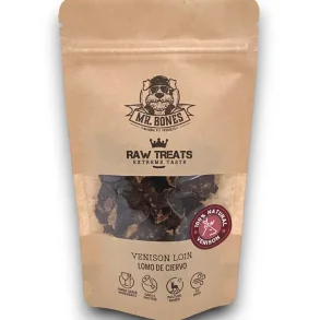 Raw Treats Hjorteryg - naturlig snack 