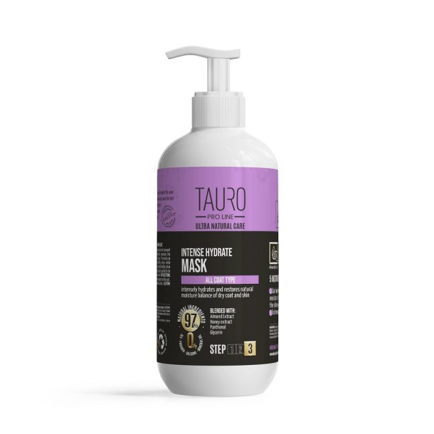 Intense Hydrate Mask for  all coat type - Step 3.