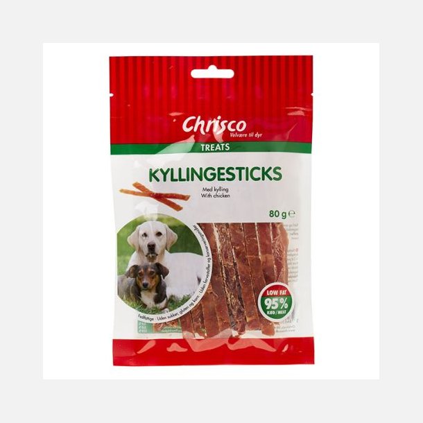 Kyllingesticks 80 g.