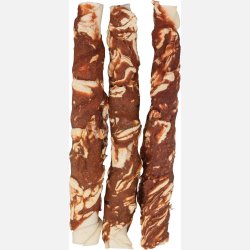 Denta Fun Marbled Rolls beef and white fish 17 cm.