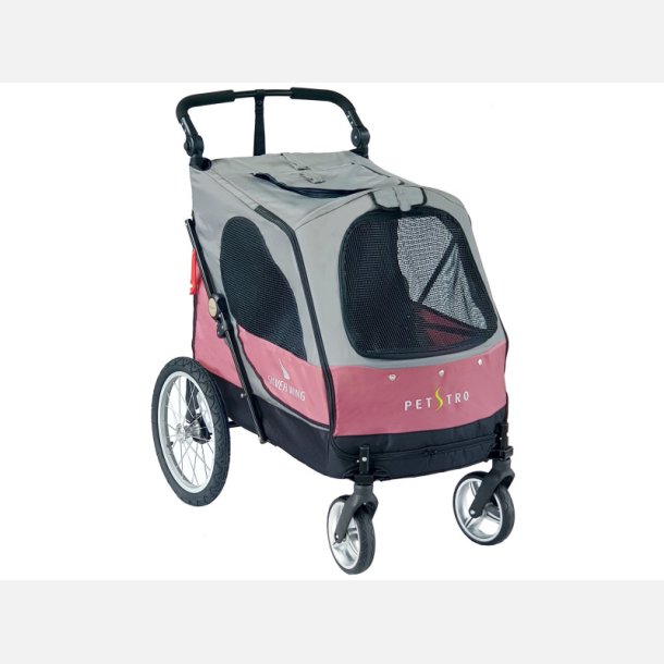 Petstro Stroller Silverwing - XL (dry rose)