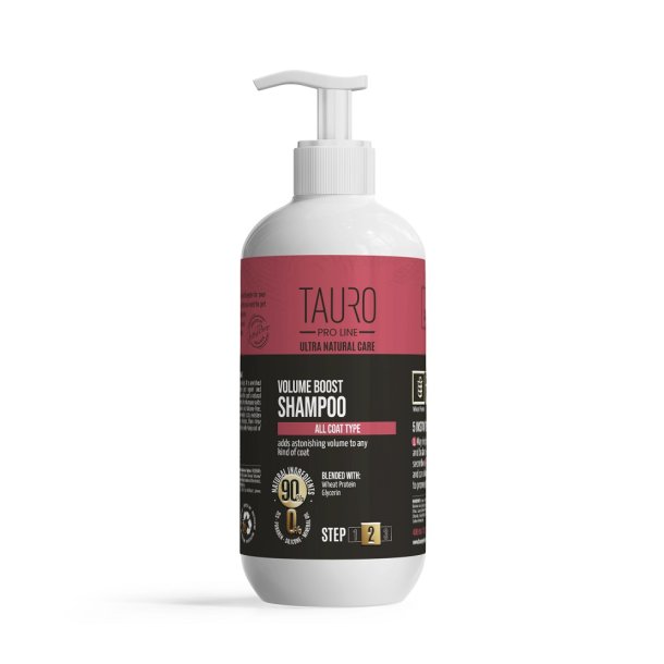 Volume Boost Shampoo for  all coat type - Step 2.
